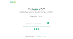 Desktop Screenshot of miswak.com