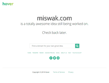 Tablet Screenshot of miswak.com